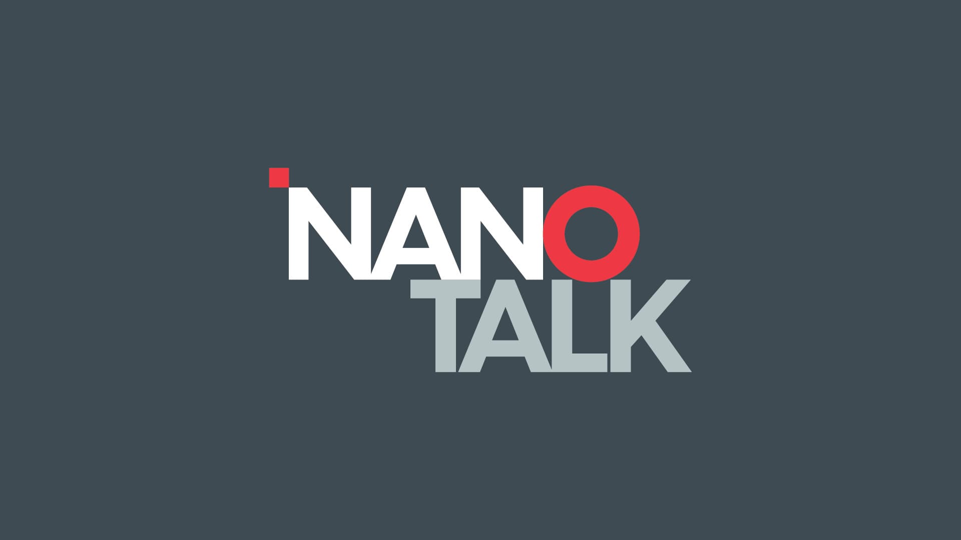 Logo der Sendung NANO Talk